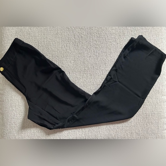 2PC Venus Black Pant Set With Sheer Detail Size 6 NWT 🔥 - Picture 5 of 6